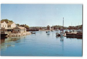 Kennebunkport Maine ME Vintage Postcard River View