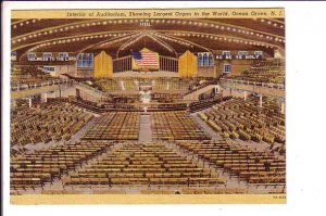 Interior of Auditorium, Organ, Ocean Grove, New Jersey