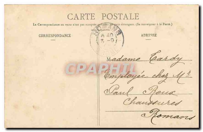 Old Postcard Grenoble Church St Bruno