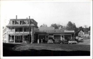 Greenfield NH General Store Cars c1950s Real Photo Postcard 