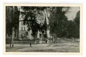 PA - Middletown. Union Street ca 1900 RPPC  (Printed ca 1950 from photo)