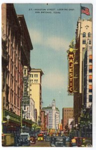 San Antonio, Texas, Houston Street, Looking East