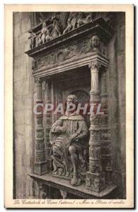 Old Postcard The Cathedral of Como Allon Ptenio it Vecehio
