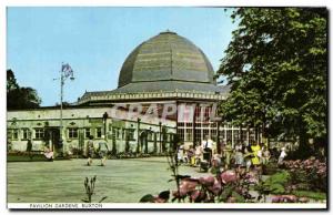 Postcard Old Pavilion Gardens, Buxton