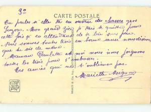 1931 postcard INDOCHINA EXHIBIT AT EXPO Paris France hn6337