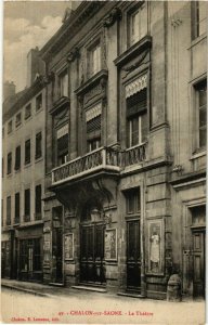 CPA Chalon sur Saone Le Theatre FRANCE (954127)