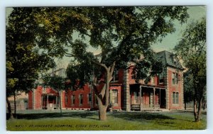 SIOUX CITY, IA Iowa ~ ST VINCENT'S HOSPITAL c1910s  Postcard