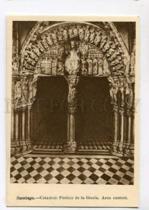 299812 SPAIN SANTIAGO Cathedral Portico de Gloria Vintage postcard