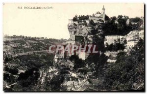 Old Postcard Rocamadour