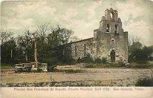 TX-SAN ANTONIO-MISSION SAN FRANCISCO DE ESPADA-FOURTH MIS...