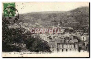 Puy de Dome- General-Old Postcard Royat-View