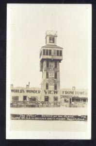 RPPC GENOA COLORADO THE RIPLEY TOWER ROADSIDE STORE REAL PHOTO POSTCARD