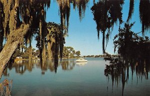 Cruising Along One of Florida's Many Waterways Boat on the Water Misc FL