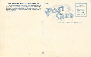 LA - New Orleans. Old Absinthe House