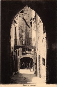 PC JUDAICA, SIENA, IL GHETTO, Vintage Postcard (b44842)