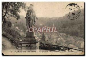 Old Postcard Plombieres Les Bains Vue Generale