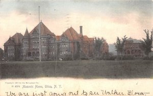 Masonic Home Utica, New York Postcard