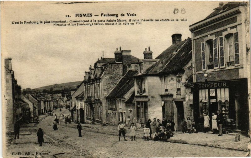 CPA FISMES - Faubourg de VESLE (490569)