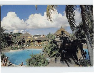 Postcard Rock and waterscape pool, Princess Country Club, Freeport, Bahamas