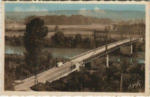 CPA AUVILLAR le Nouveau Pont (979381)