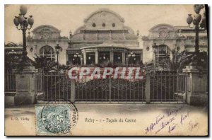 Old Postcard Vichy Casino Facade
