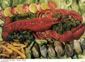 MAINE lobster , 1950-70s