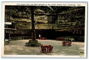 1955 Dance Floor Main Entrance Roy Acuff's Dunbar Cave Clarksville TN Postcard