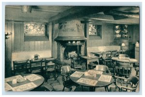 Normandy House Restaurant Dining Room North Michigan Chicago IL Vintage Postcard