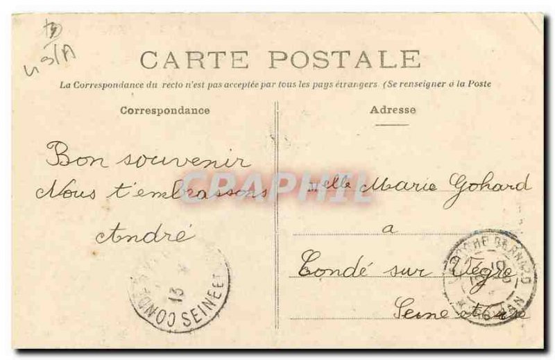 Old Postcard Angers Logis Barranit