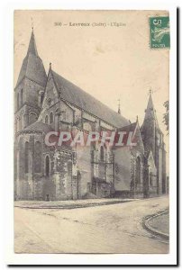 Levroux Old Postcard L & # 39eglise