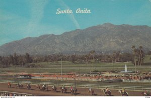 ARCADIA , California , 50-60s ; Horse Race Track