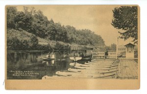 PA - Easton. Island Park, Boat Landing ca 1906