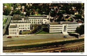 Linen Postcard Sheaffer Pen Plant in Fort Madison, Iowa~4534