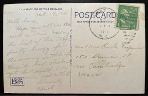 Vintage Postcard 1915 Masonic & Eastern Star Home, Greensboro, North Carolina NC