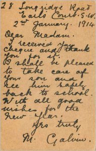 Entier Postal Stationery 1 / 2p for Portugal