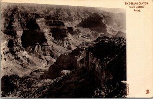 Vtg Arizona AZ Grand Canyon from Dutton Point pre-1908 Raphael Tuck Postcard