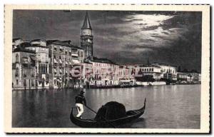 Postcard Old Venice Canal Grande