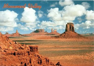 Monument Valley Navajo Nation Arizona Utah John Hinde Curteich Richard postcard