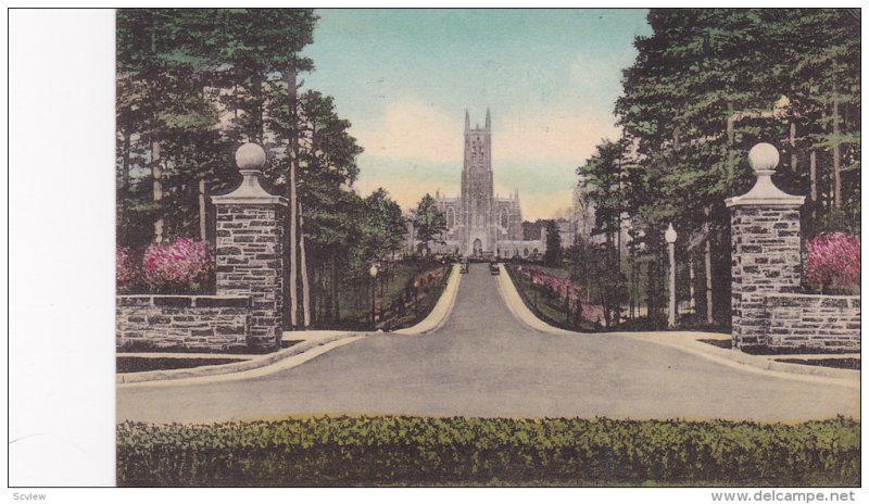 Entrance to Campus , Duke University , DURHAM , North Carolina , 00-10s