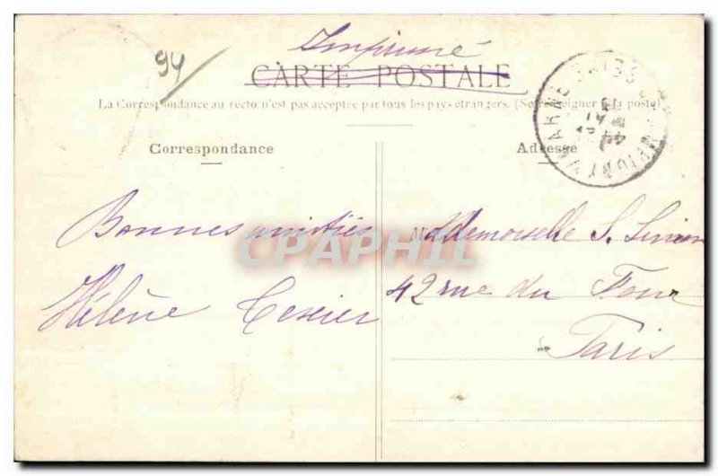 Old Postcard From La Varenne Champigny Bords de Marne