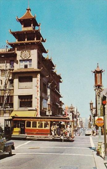 California San Francisco Chinatown