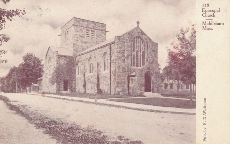 Episcopal Church at Middleboro MA, Massachusetts - UDB