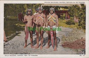 Panama Postcard - Wild Indians, Darien, Republic of Panama RS36577
