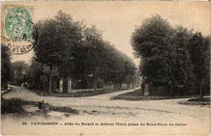 CPA Vaucresson Allee du Butard et Avenue Thery (1315168)