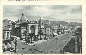 BR103156 messina piazza del municipio italy