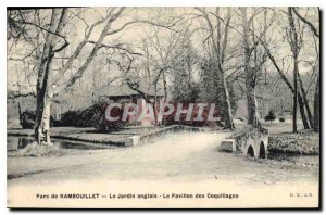 Old Postcard Park Rambouillet The English Garden Pavilion Shellfish