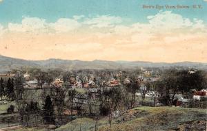 Salem New York Birdseye View Of City Antique Postcard K50511