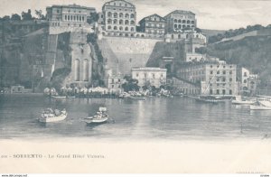 SORRENTO, Italy, 1900-1910's; Le Grand Hotel Victoria