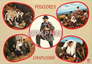 Postcard Modern Folklore Limousin With the participation of Isle Of Hopes and...