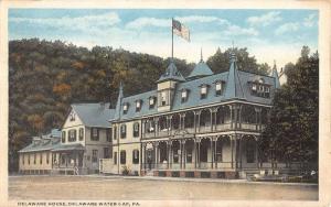 Delaware Water Gap Pennsylvania House Exterior Antique Postcard K20091